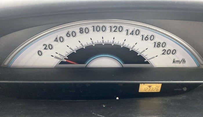 2012 Toyota Etios Liva GD, Diesel, Manual, 1,23,292 km, Odometer Image