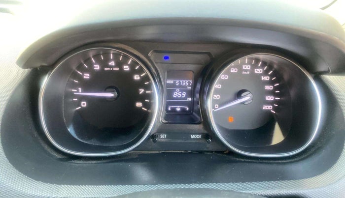 2018 Tata Tiago XZ PETROL, Petrol, Manual, 57,341 km, Odometer Image