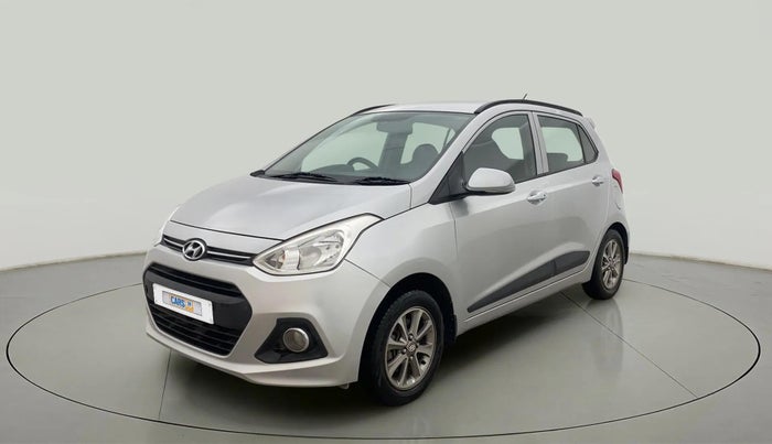 2014 Hyundai Grand i10 ASTA (O) 1.2 KAPPA VTVT, CNG, Manual, 76,113 km, Left Front Diagonal