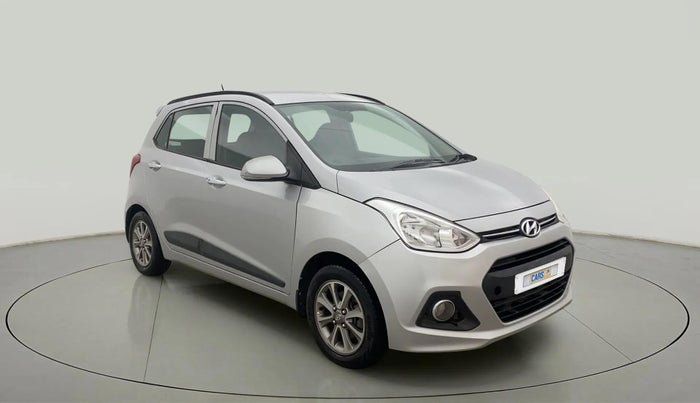 2014 Hyundai Grand i10 ASTA (O) 1.2 KAPPA VTVT, CNG, Manual, 76,113 km, Right Front Diagonal