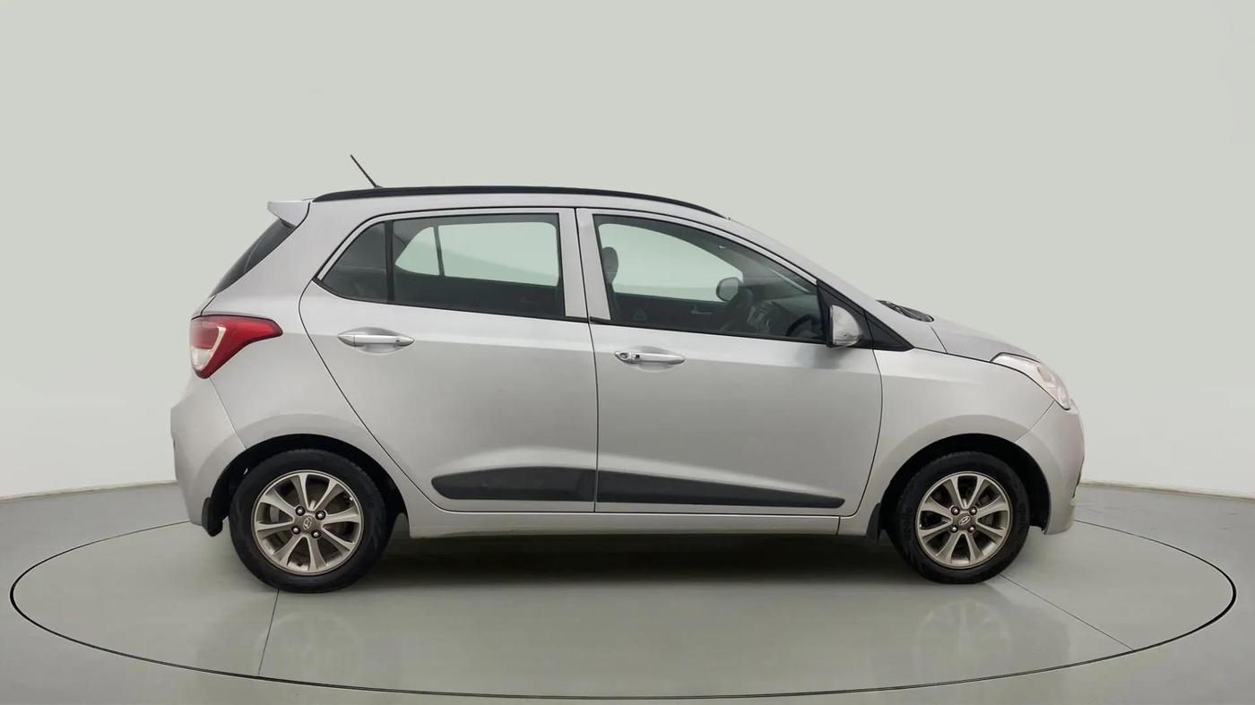 2014 Hyundai Grand i10 ASTA (O) 1.2 KAPPA VTVT, CNG, Manual, 76,659 km, Right Side