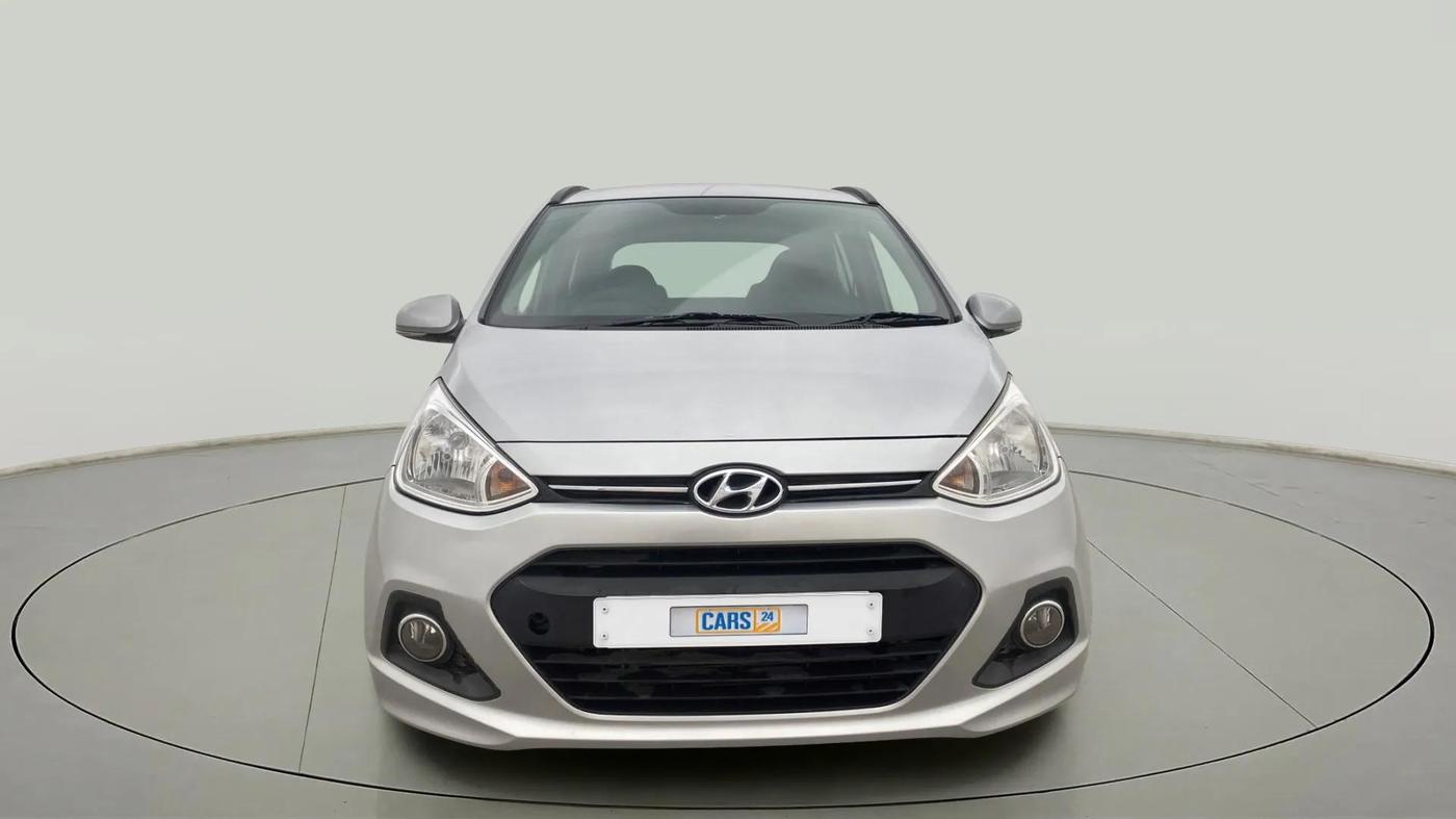 2014 Hyundai Grand i10 ASTA (O) 1.2 KAPPA VTVT, CNG, Manual, 76,659 km, Front