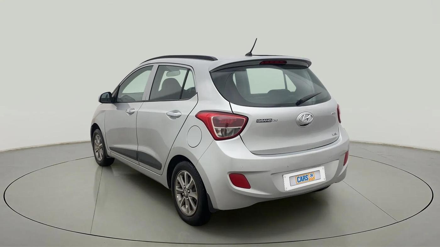 2014 Hyundai Grand i10 ASTA (O) 1.2 KAPPA VTVT, CNG, Manual, 76,659 km, Left Back Diagonal