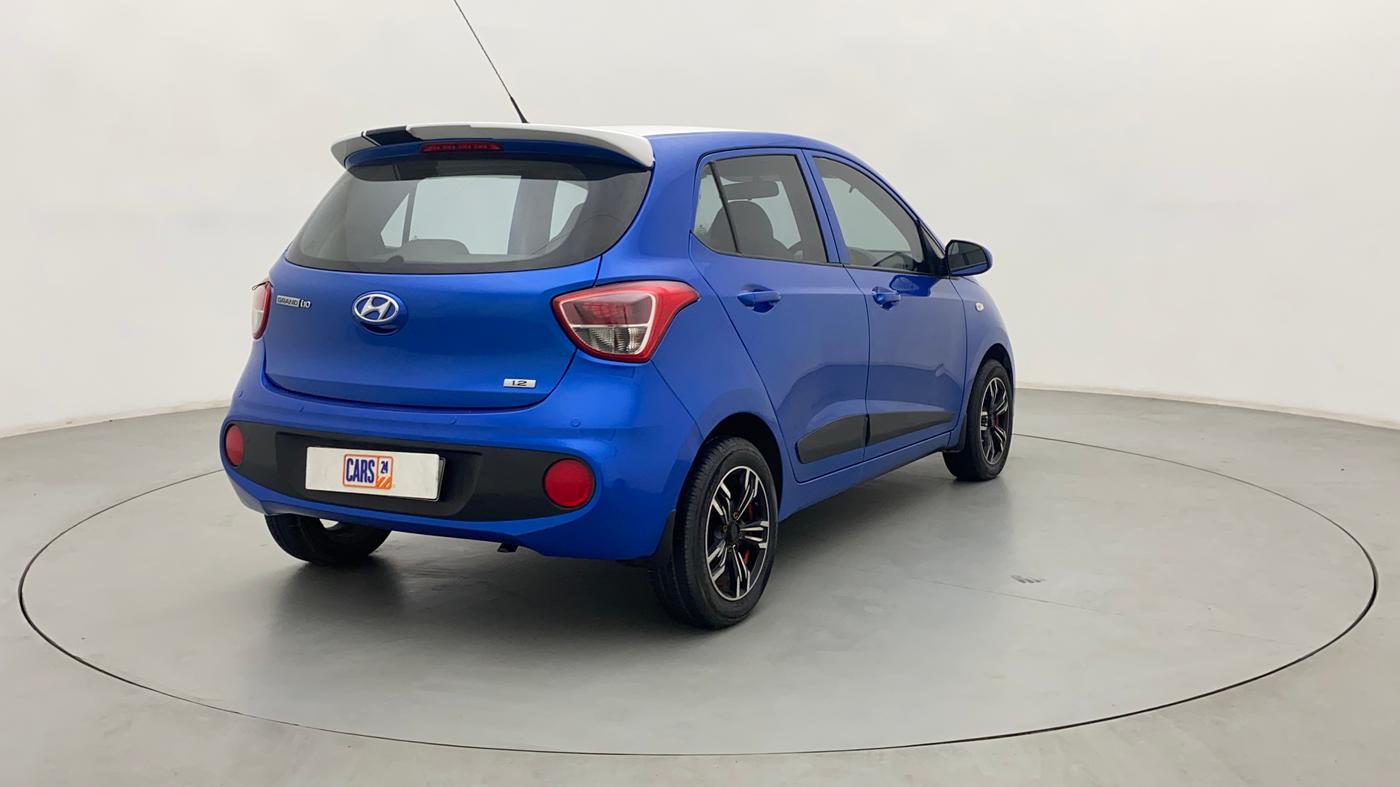 2017 Hyundai Grand i10 MAGNA 1.2 KAPPA VTVT, Petrol, Manual, 29,551 km, Right Back Diagonal