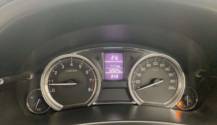 2017 Maruti Ciaz ZXI+, Petrol, Manual, 42,056 km, Odometer Image