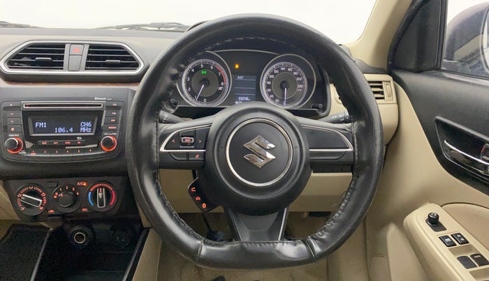 2018 Maruti Dzire VXI, Petrol, Manual, 55,122 km, Steering Wheel Close Up