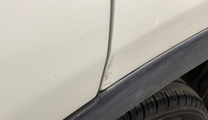 2021 Maruti Vitara Brezza VXI AT SHVS, Petrol, Automatic, 55,902 km, Left quarter panel - Minor scratches