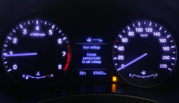 2019 Hyundai Creta SX (O) 1.6 PETROL, Petrol, Manual, 87,582 km, Odometer Image