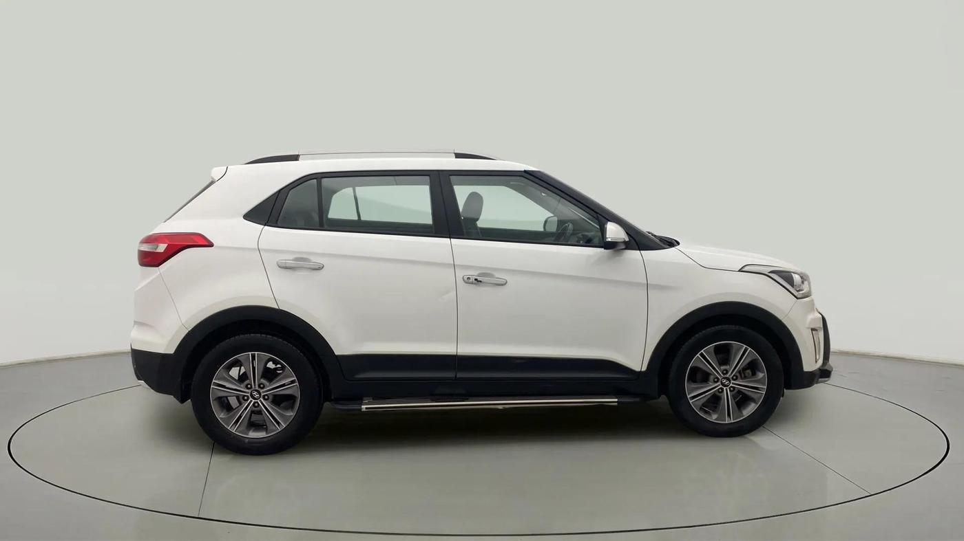 2017 Hyundai Creta SX PLUS AT 1.6 PETROL, Petrol, Automatic, 78,624 km, Right Side View