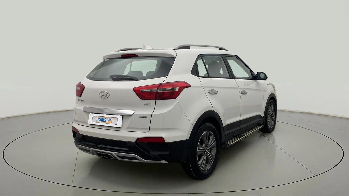 2017 Hyundai Creta SX PLUS AT 1.6 PETROL, Petrol, Automatic, 78,624 km, Right Back Diagonal