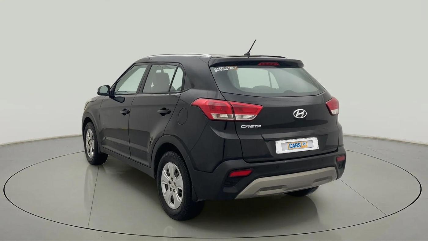 2018 Hyundai Creta E PLUS 1.6 PETROL, Petrol, Manual, 84,909 km, Left Back Diagonal