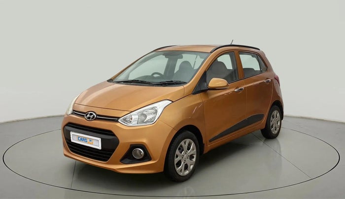 2014 Hyundai Grand i10 SPORTZ 1.2 KAPPA VTVT, Petrol, Manual, 24,906 km, Left Front Diagonal