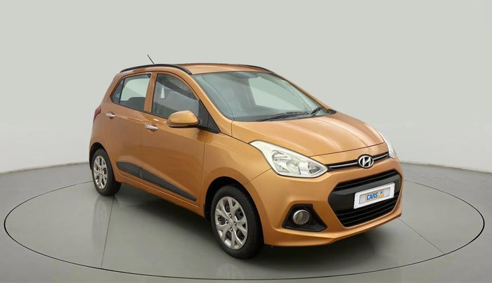 2014 Hyundai Grand i10 SPORTZ 1.2 KAPPA VTVT, Petrol, Manual, 24,906 km, Right Front Diagonal