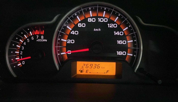 2016 Maruti Alto K10 VXI, Petrol, Manual, 26,933 km, Odometer Image