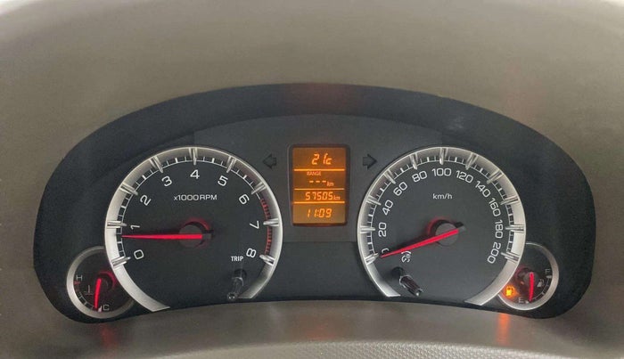 2017 Maruti Ertiga ZXI+, Petrol, Manual, 57,504 km, Odometer Image