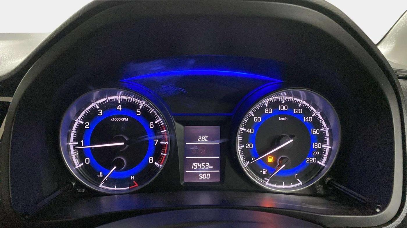 2017 Maruti Baleno DELTA PETROL 1.2, Petrol, Manual, 19,582 km, Odometer Image