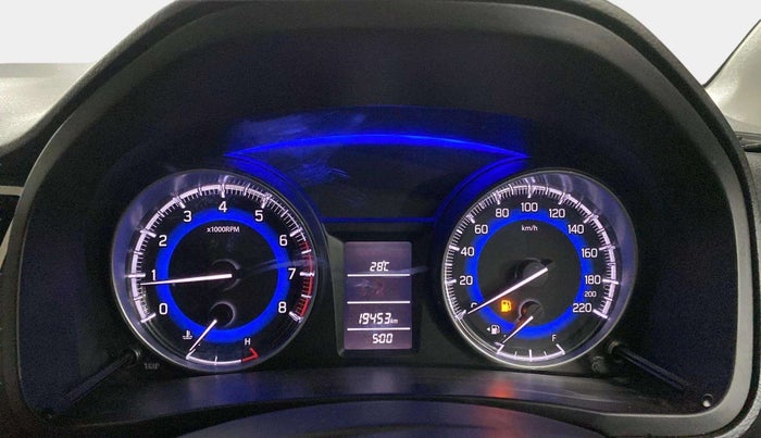2017 Maruti Baleno DELTA PETROL 1.2, Petrol, Manual, 19,582 km, Odometer Image