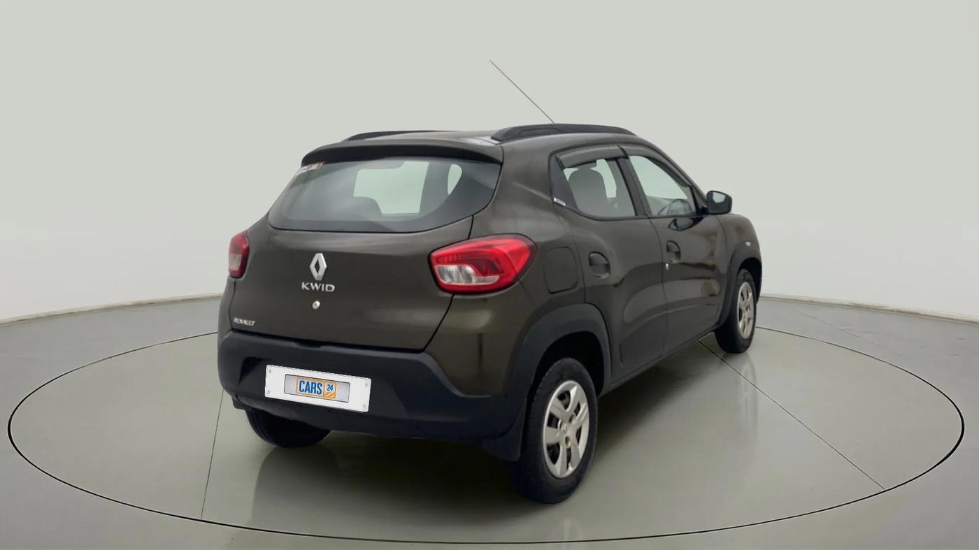 2017 Renault Kwid RXT 0.8, Petrol, Manual, 77,757 km, Right Back Diagonal