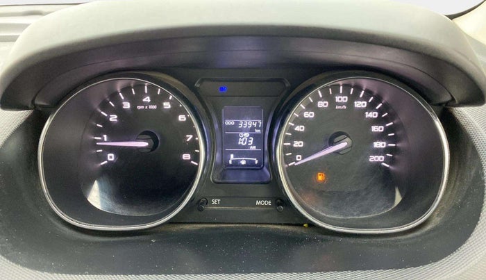 2019 Tata Tiago XM PETROL, Petrol, Manual, 34,118 km, Odometer Image
