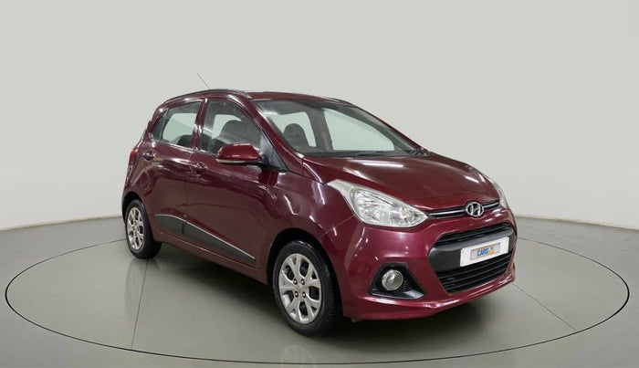 2016 Hyundai Grand i10 SPORTZ 1.2 KAPPA VTVT, CNG, Manual, 61,412 km, Right Front Diagonal