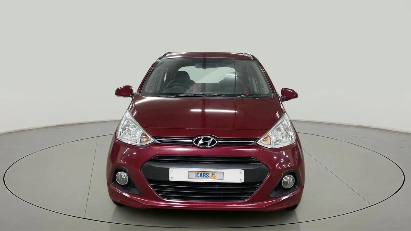 2016 Hyundai Grand i10 SPORTZ 1.2 KAPPA VTVT, CNG, Manual, 61,593 km, Front