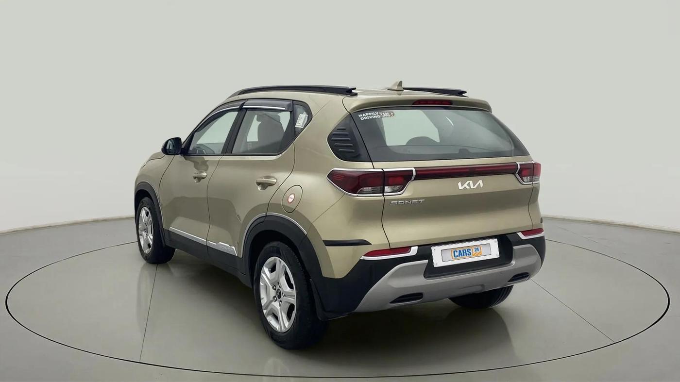 2021 KIA SONET HTK PLUS 1.2, Petrol, Manual, 14,001 km, Left Back Diagonal
