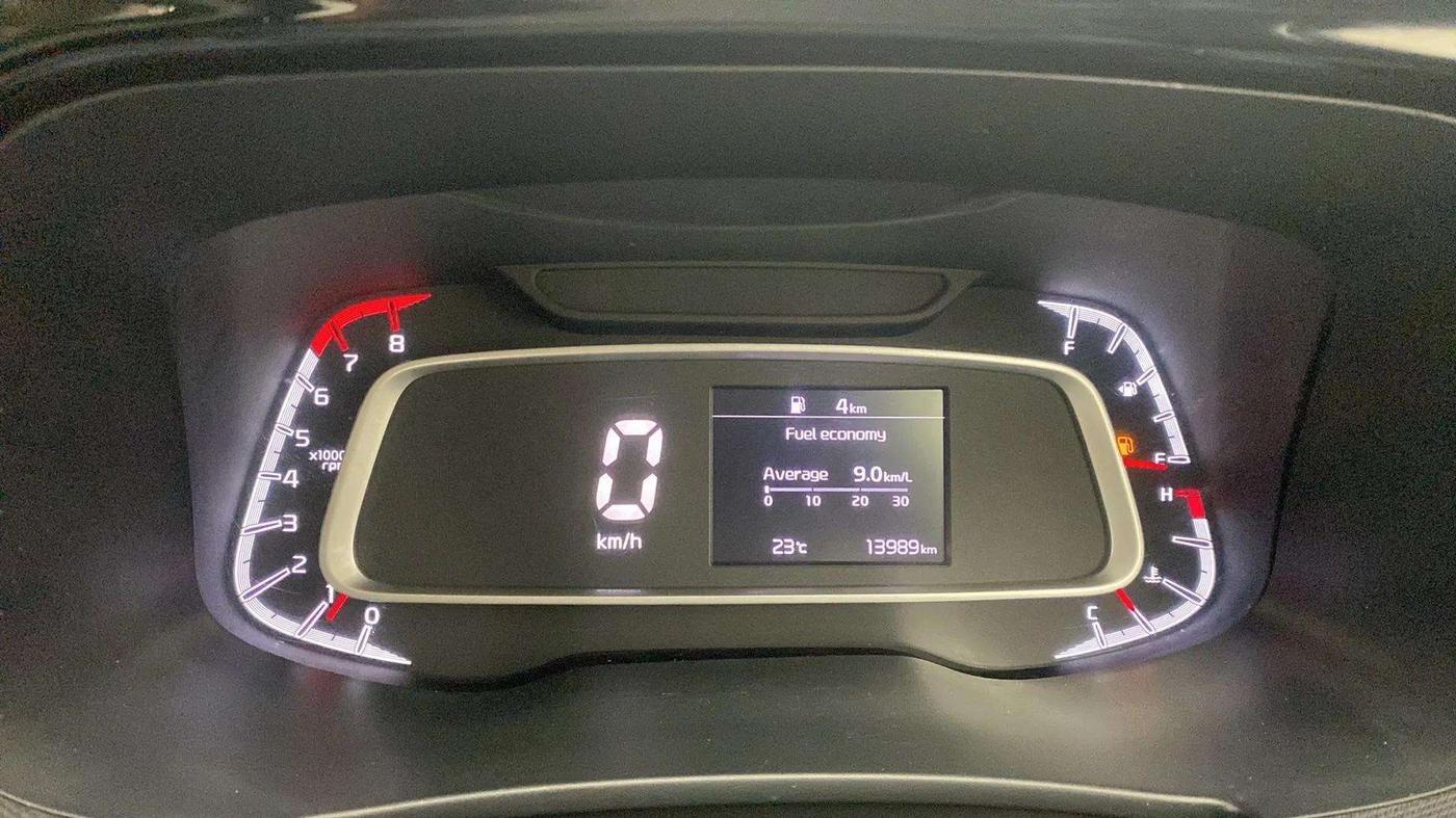 2021 KIA SONET HTK PLUS 1.2, Petrol, Manual, 14,001 km, Odometer Image