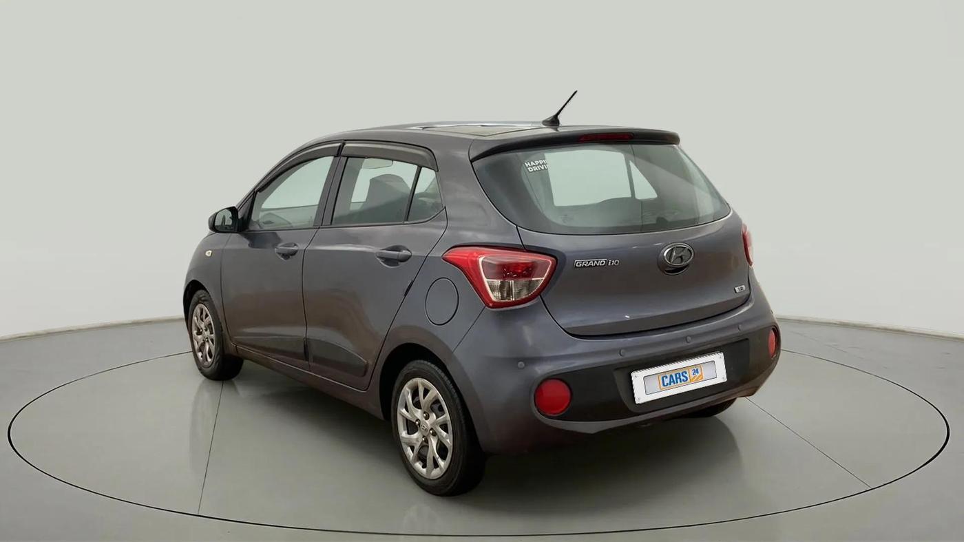 2017 Hyundai Grand i10 MAGNA 1.2 KAPPA VTVT, CNG, Manual, 80,526 km, Left Back Diagonal