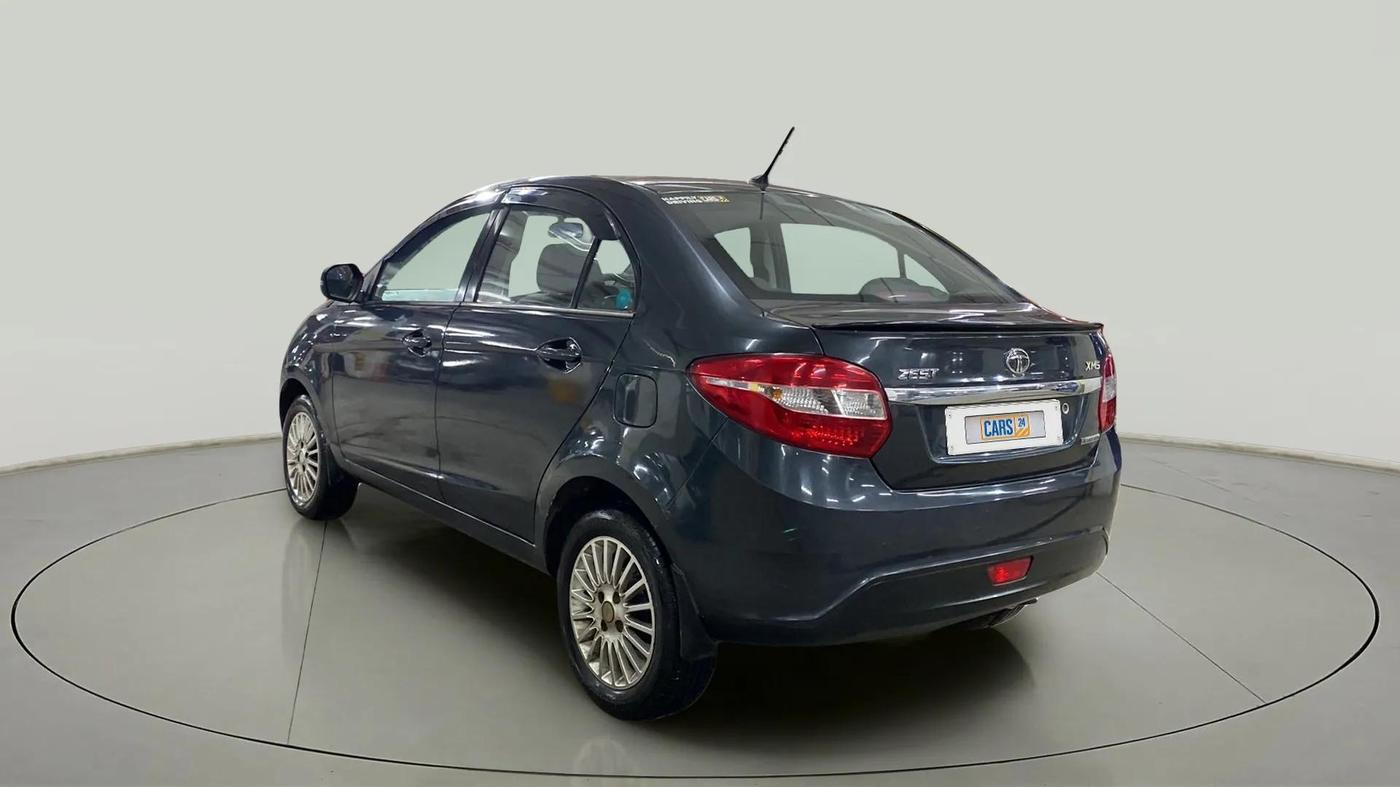 2014 Tata Zest XMS PETROL, Petrol, Manual, 61,284 km, Left Back Diagonal