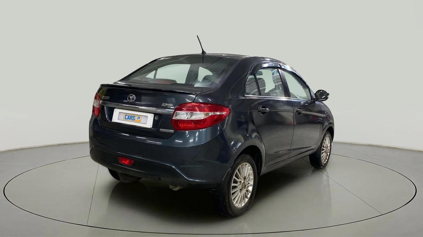 2014 Tata Zest XMS PETROL, Petrol, Manual, 61,284 km, Right Back Diagonal