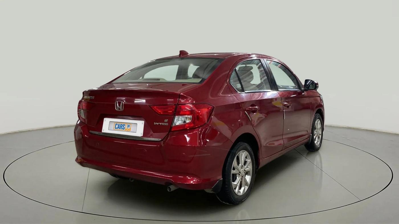 2018 Honda Amaze 1.2L I-VTEC V CVT, Petrol, Automatic, 67,360 km, Right Back Diagonal