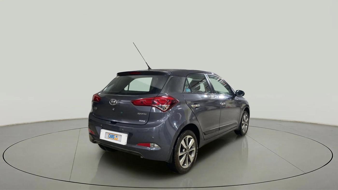 2015 Hyundai Elite i20 SPORTZ 1.2, Petrol, Manual, 31,563 km, Right Back Diagonal