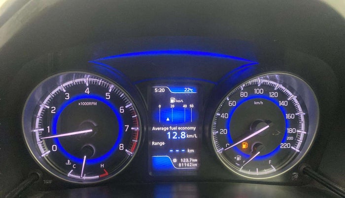 2017 Maruti Baleno ALPHA PETROL 1.2, Petrol, Manual, 81,151 km, Odometer Image