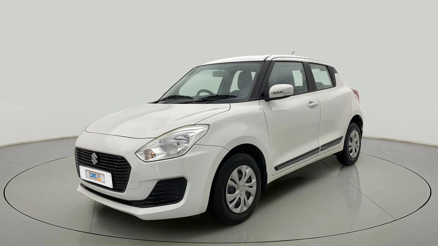 2018 Maruti Swift VXI AMT, Petrol, Automatic, 55,616 km, Left Front Diagonal