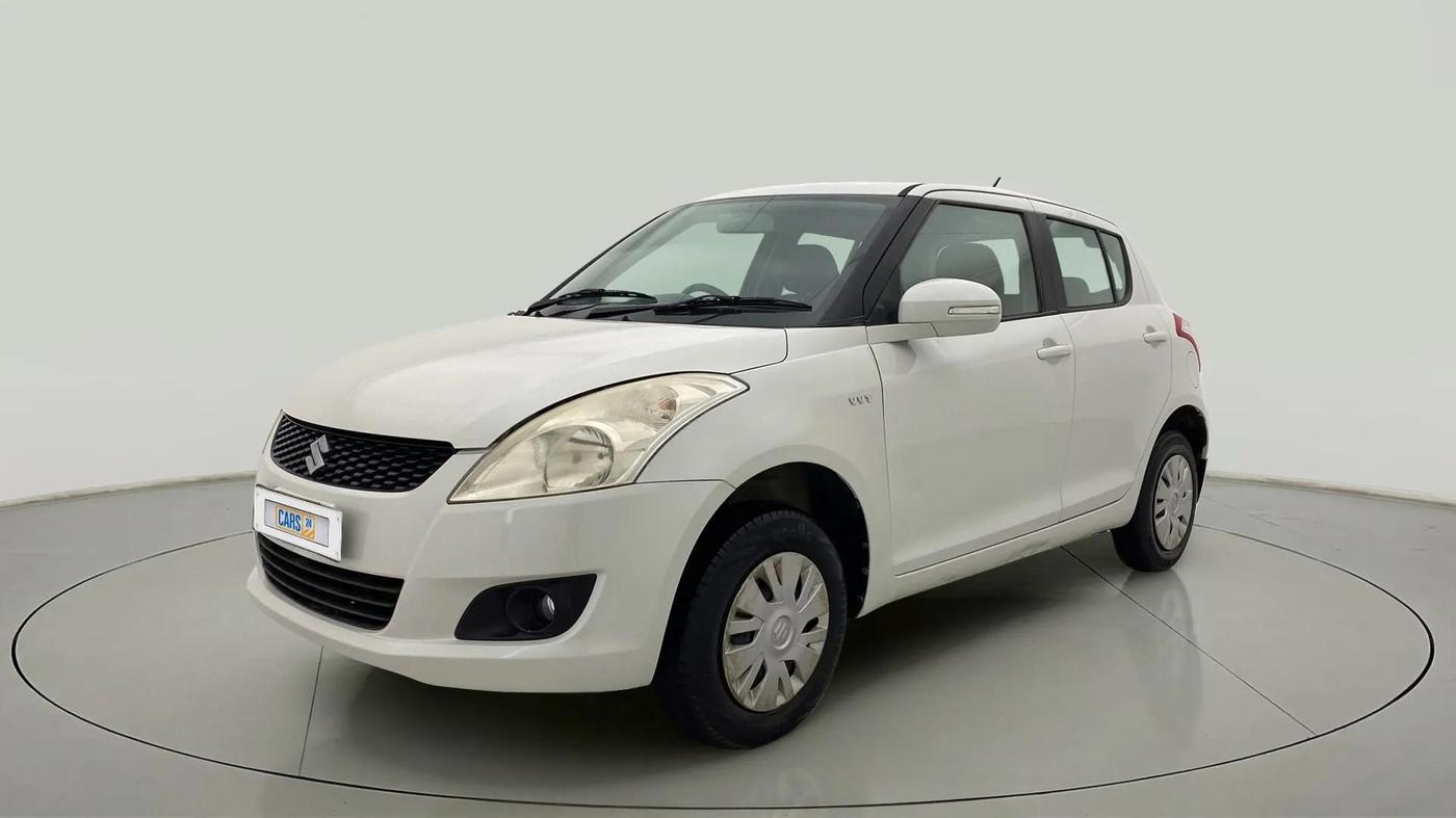 2014 Maruti Swift VXI, Petrol, Manual, 50,781 km, Left Front Diagonal