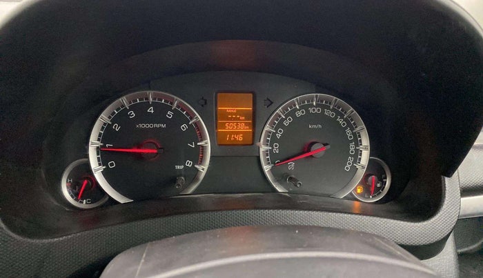2014 Maruti Swift VXI, Petrol, Manual, 50,781 km, Odometer Image