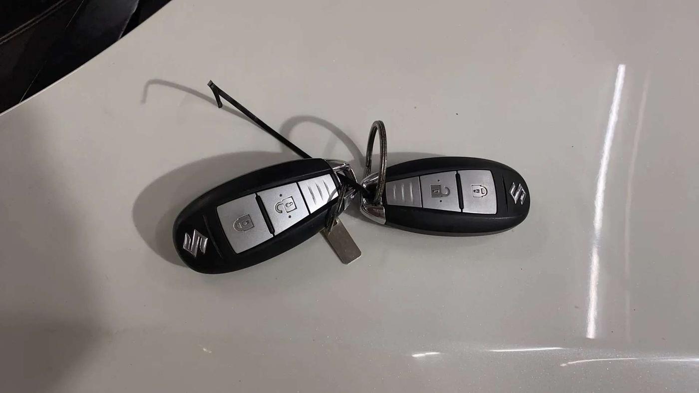 2018 Maruti Baleno ZETA CVT PETROL 1.2, Petrol, Automatic, 33,577 km, Key Close Up