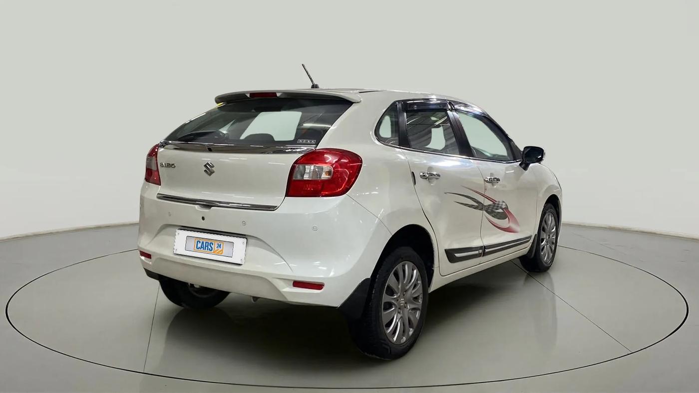 2018 Maruti Baleno ZETA CVT PETROL 1.2, Petrol, Automatic, 33,577 km, Right Back Diagonal