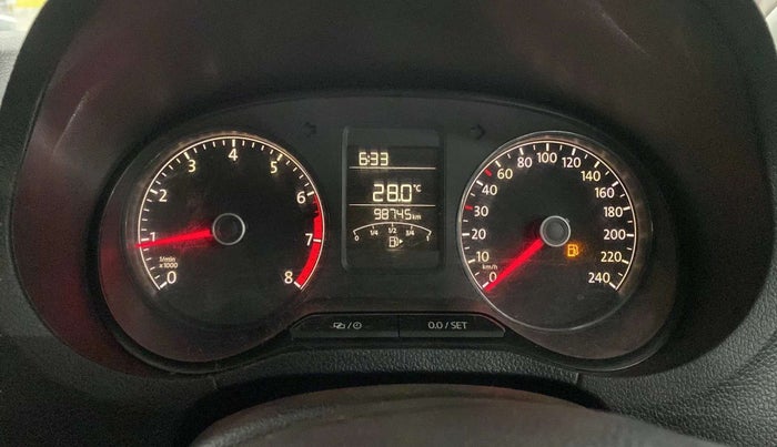 2019 Volkswagen Ameo TRENDLINE 1.0L, Petrol, Manual, 98,822 km, Odometer Image