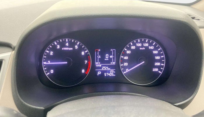 2017 Hyundai Creta SX PLUS AT 1.6 PETROL, Petrol, Automatic, 57,685 km, Odometer Image