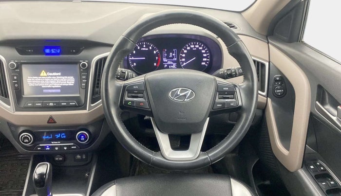 2017 Hyundai Creta SX PLUS AT 1.6 PETROL, Petrol, Automatic, 57,685 km, Steering Wheel Close Up