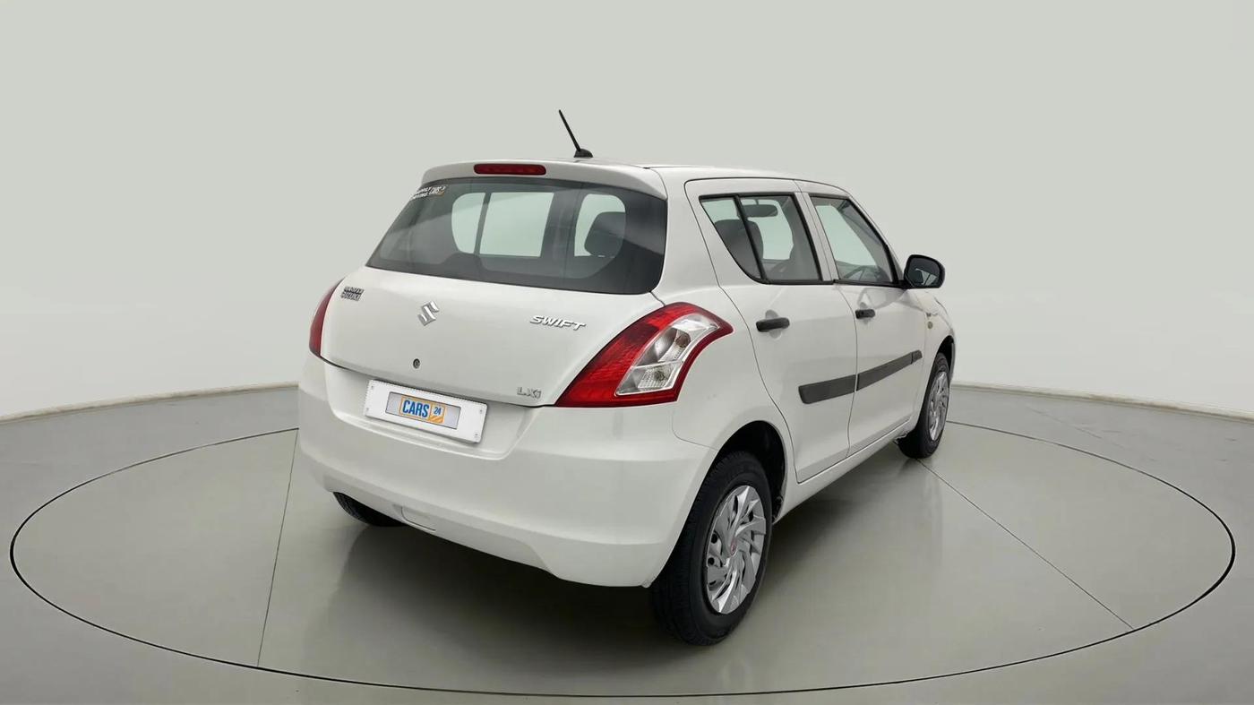 2014 Maruti Swift LXI, Petrol, Manual, 48,376 km, Right Back Diagonal