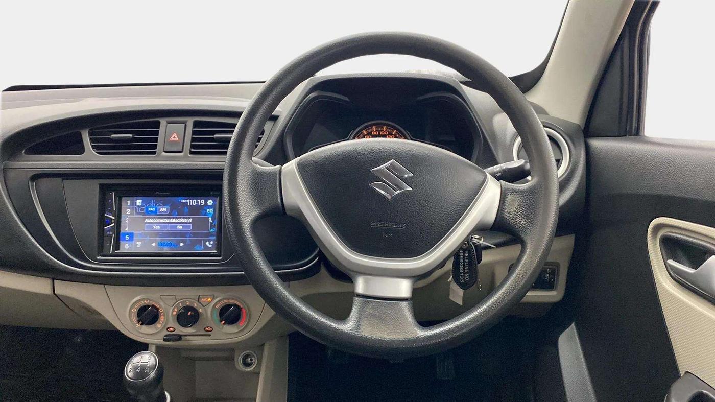 2020 Maruti Alto LXI CNG, CNG, Manual, 81,200 km, Steering Wheel Close Up