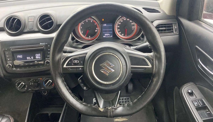 2019 Maruti Swift VXI, Petrol, Manual, 92,580 km, Steering Wheel Close Up