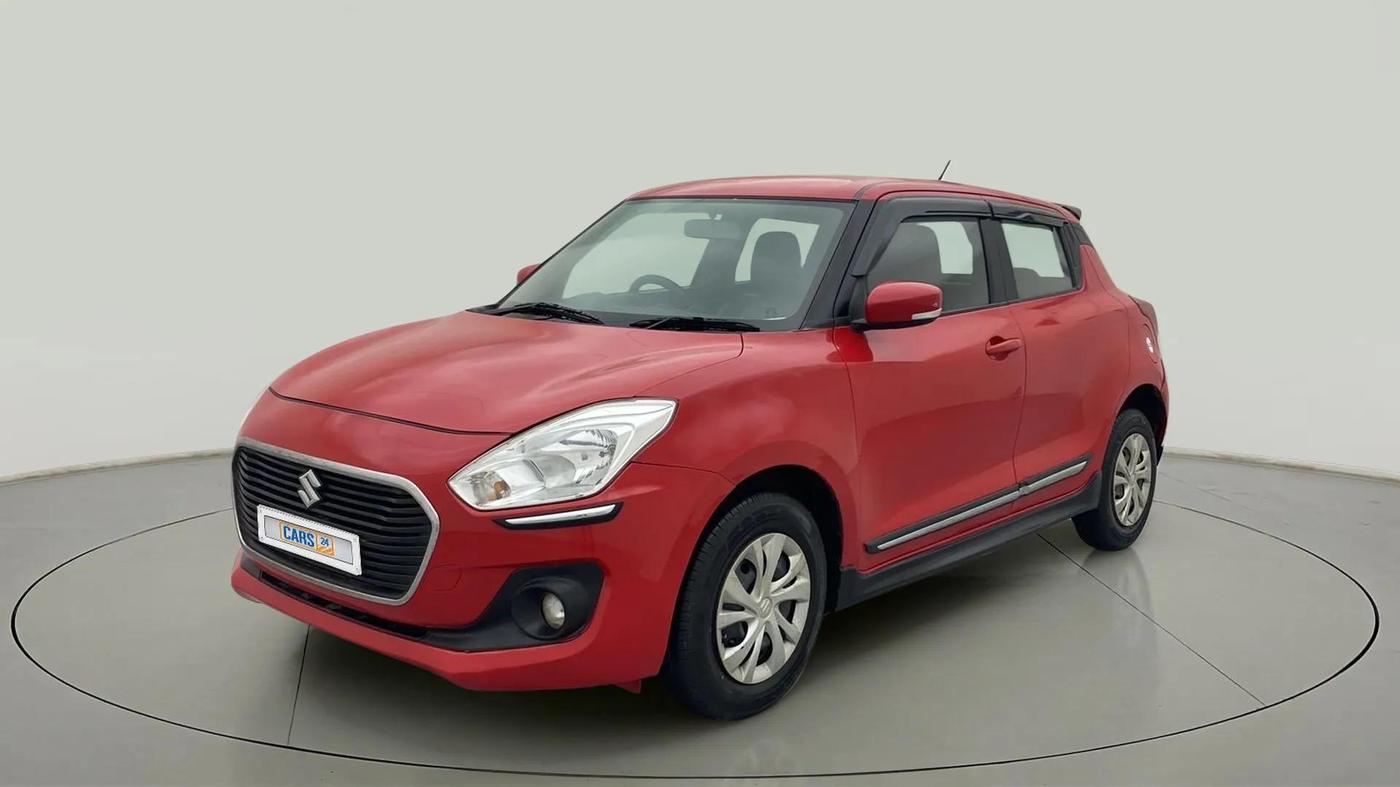 2019 Maruti Swift VXI, Petrol, Manual, 92,580 km, Left Front Diagonal