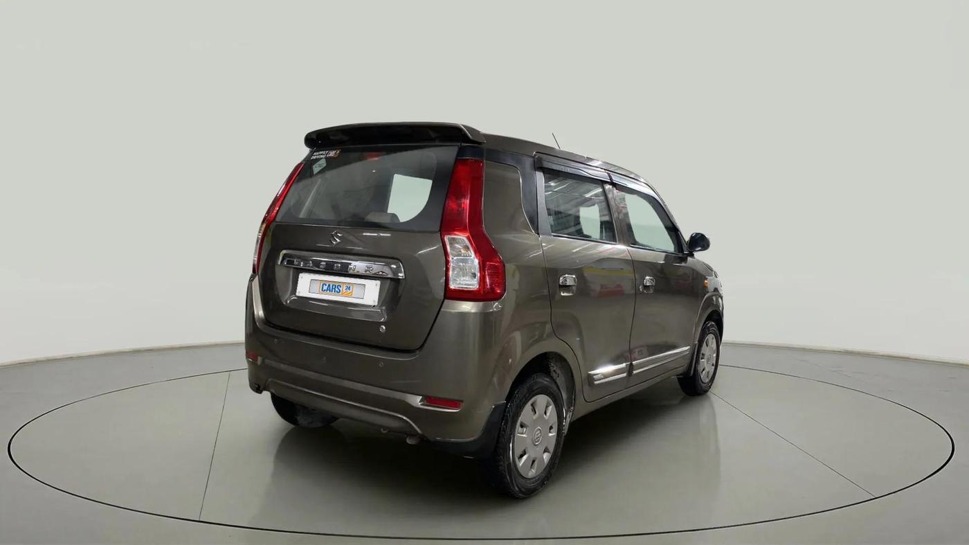 2020 Maruti New Wagon-R LXI CNG (O) 1.0, CNG, Manual, 34,220 km, Right Back Diagonal