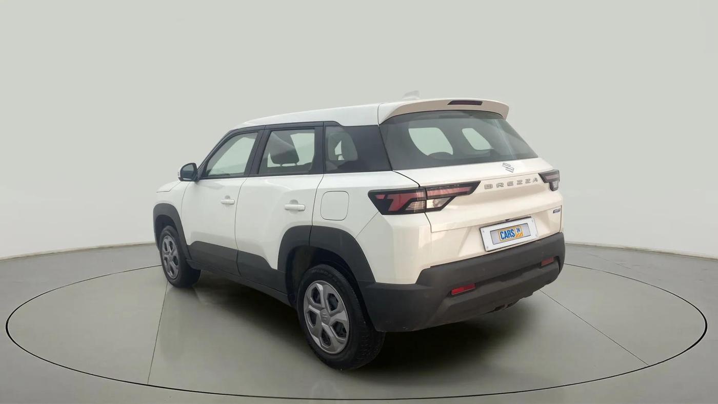 2024 Maruti BREZZA VXI AT SMART HYBRID, Petrol, Automatic, 4,315 km, Left Back Diagonal