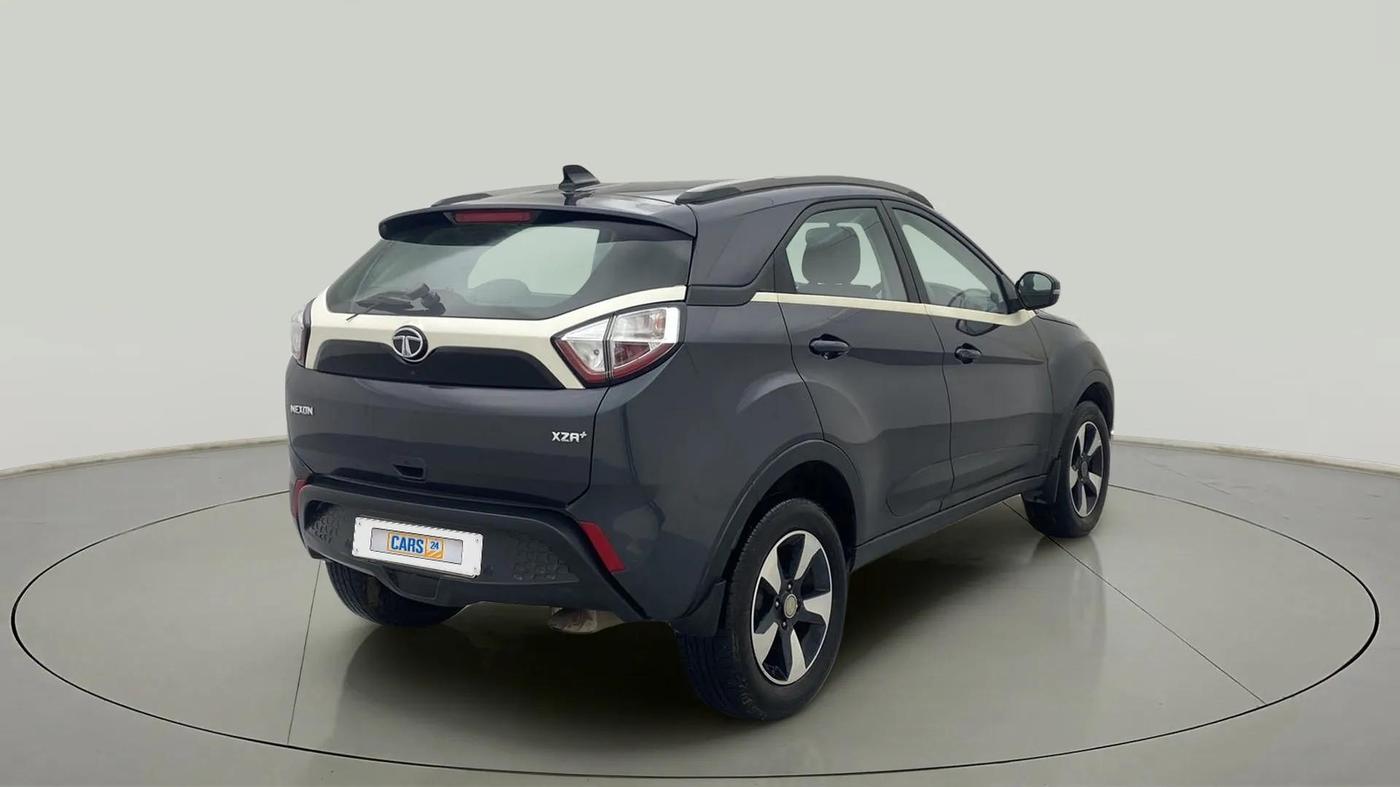 2019 Tata NEXON XZA PLUS PETROL, Petrol, Automatic, 15,560 km, Right Back Diagonal