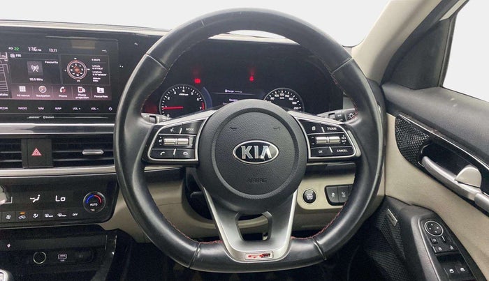2019 KIA SELTOS GTX PLUS 1.4 PETROL, Petrol, Manual, 70,595 km, Steering Wheel Close Up