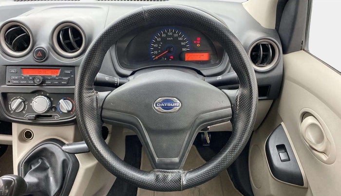 2018 Datsun Go T, Petrol, Manual, 37,489 km, Steering Wheel Close Up